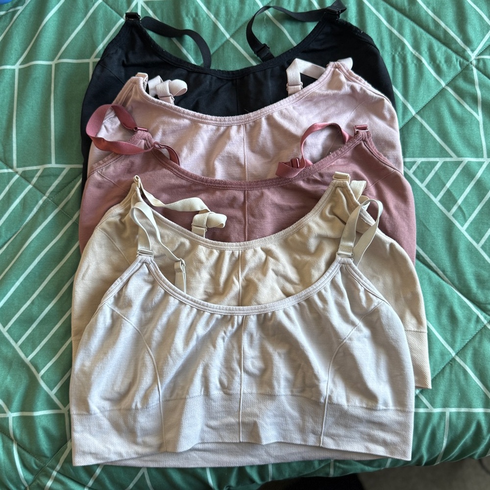 Set of 5 Women's Bralettes